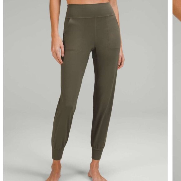 Lululemon Align High-Rise Jogger *Full Length Army Green Size 2 - Picture 2 of 9